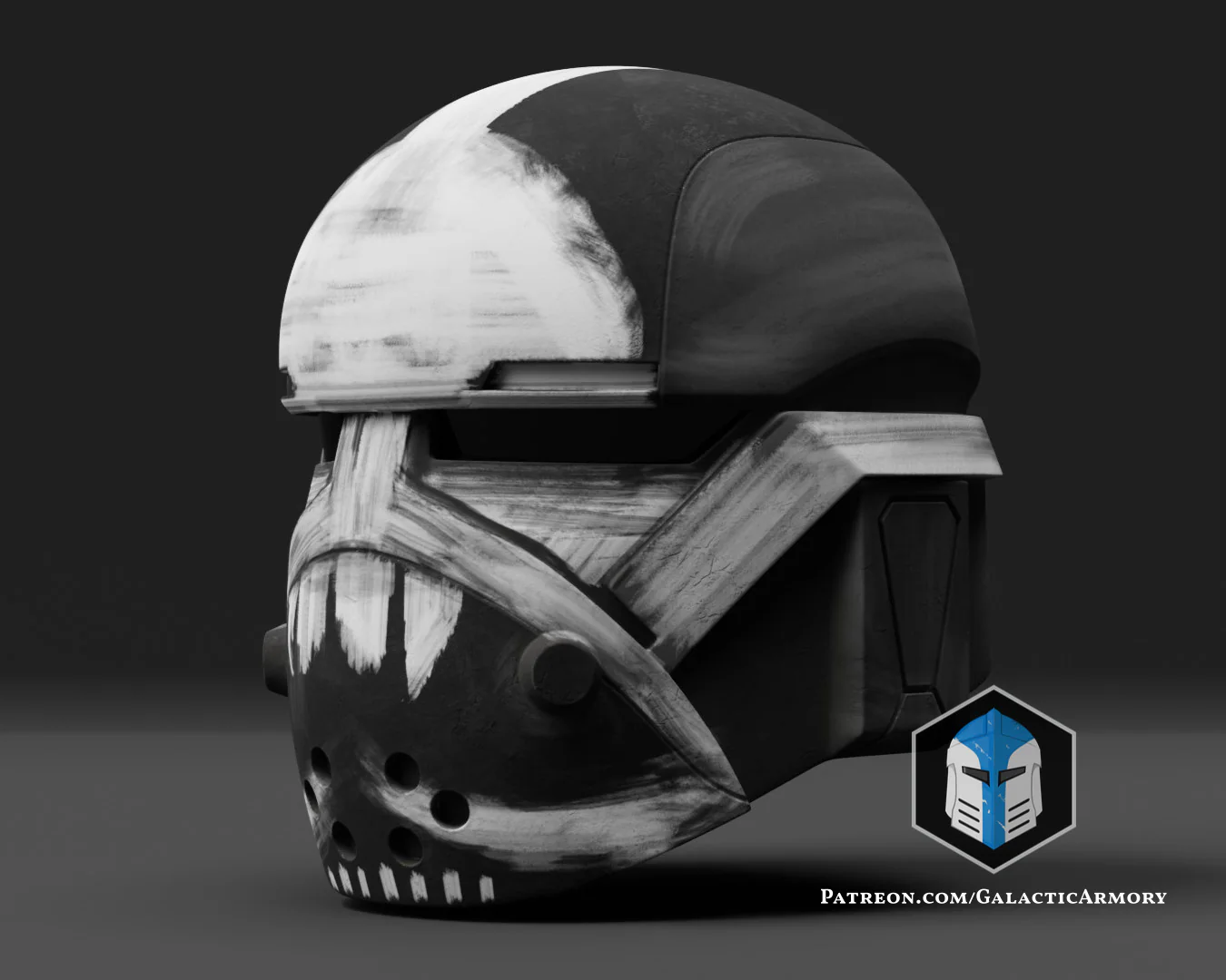 Bad Batch Wrecker Helmet - 3D Print Files - Image 10