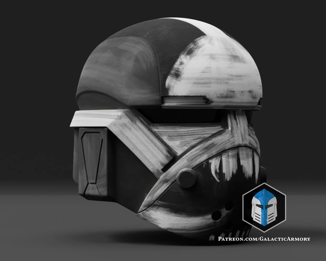 Bad Batch Wrecker Helmet - 3D Print Files - Image 4