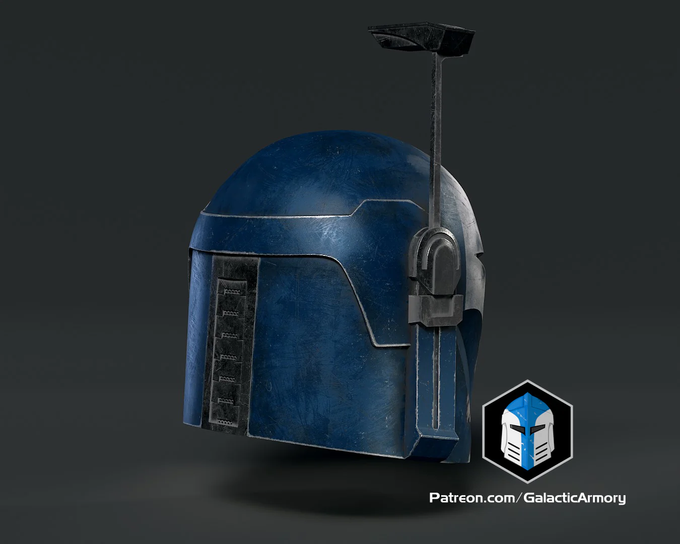 Bo Katan Helmet - 3D Print Files - Image 11