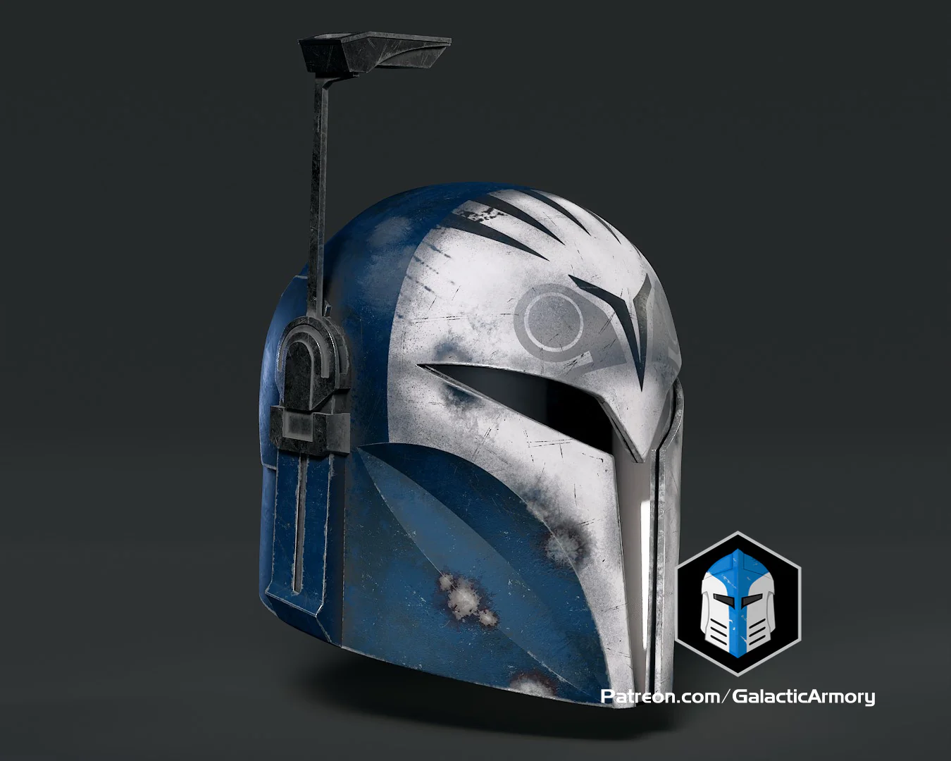 Bo Katan Helmet - 3D Print Files - Image 13
