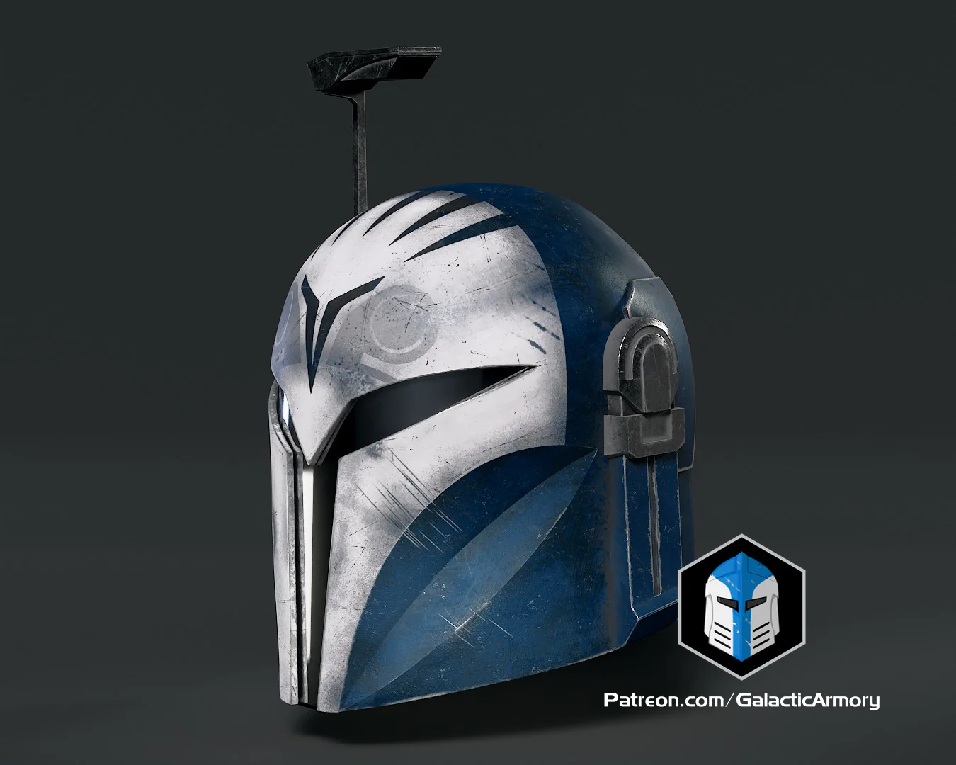 Bo Katan Helmet - 3D Print Files - Image 7