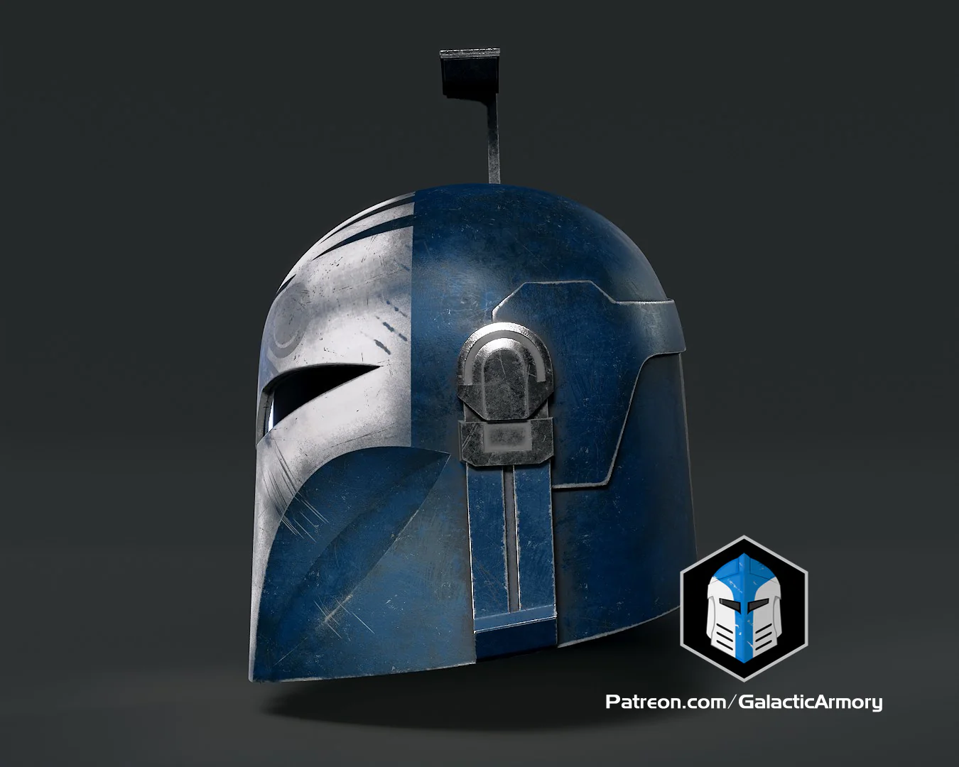 Bo Katan Helmet - 3D Print Files - Image 8