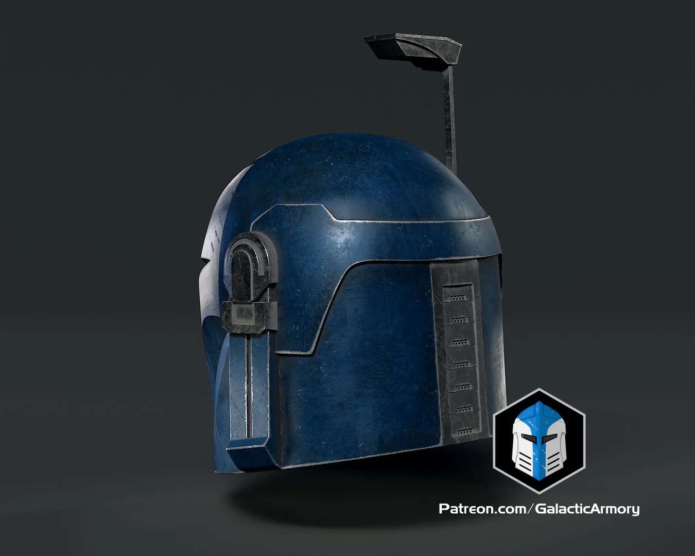 Bo Katan Helmet - 3D Print Files - Image 9