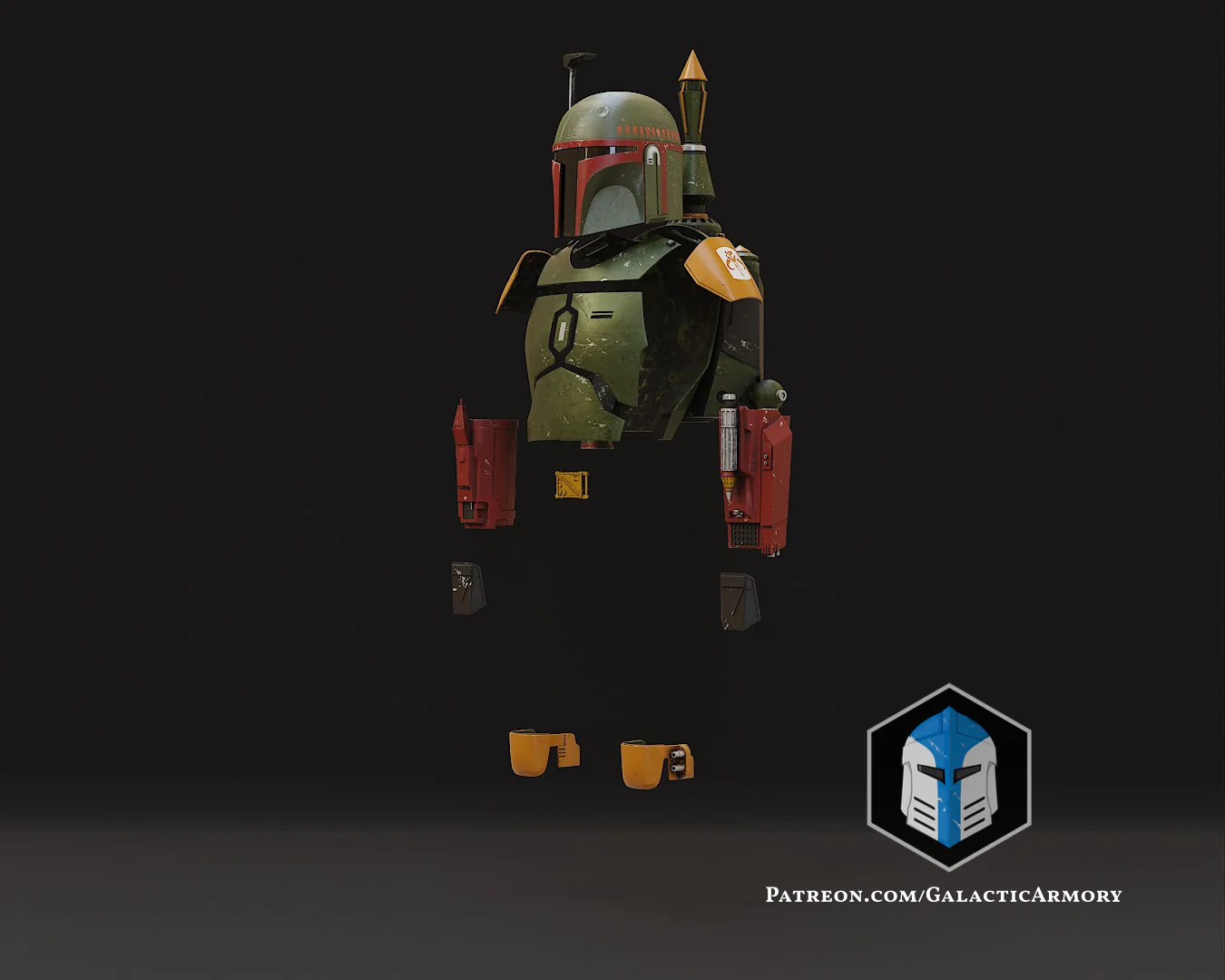 Boba Fett Armor - 3D Print Files - Image 3