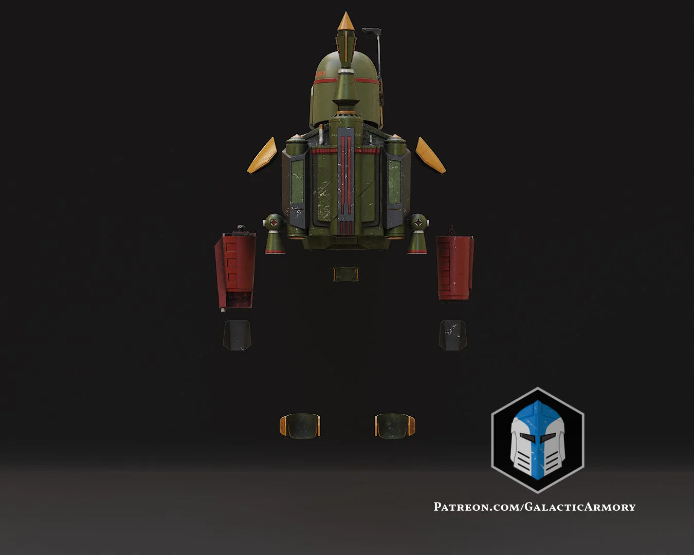 Boba Fett Armor - 3D Print Files - Image 6