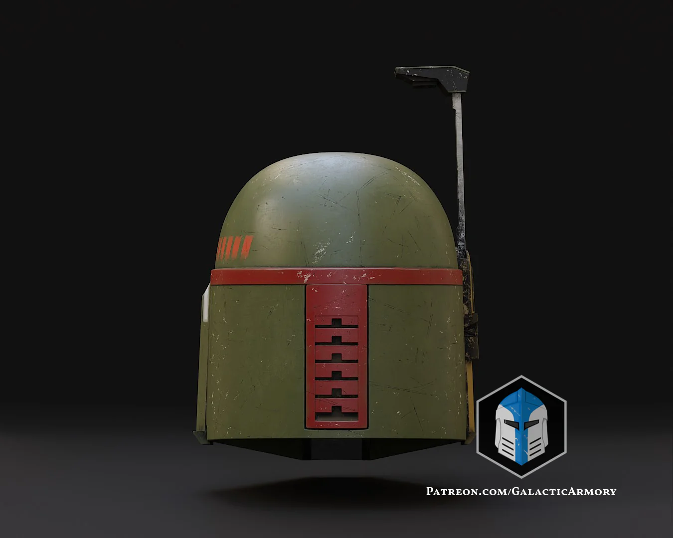 Boba Fett Helmet - 3D Print Files - Image 5