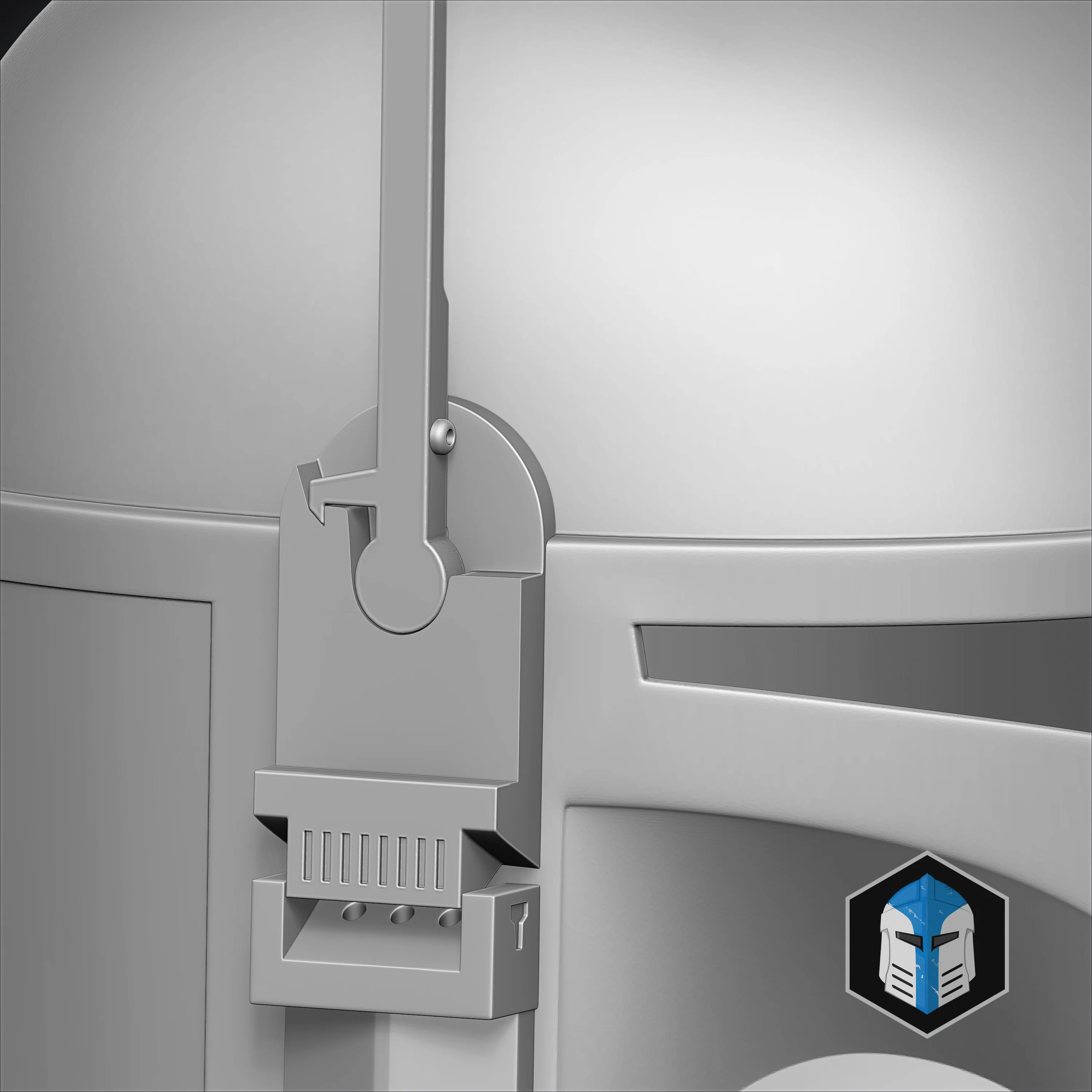 Boba Fett Helmet - 3D Print Files - Image 8