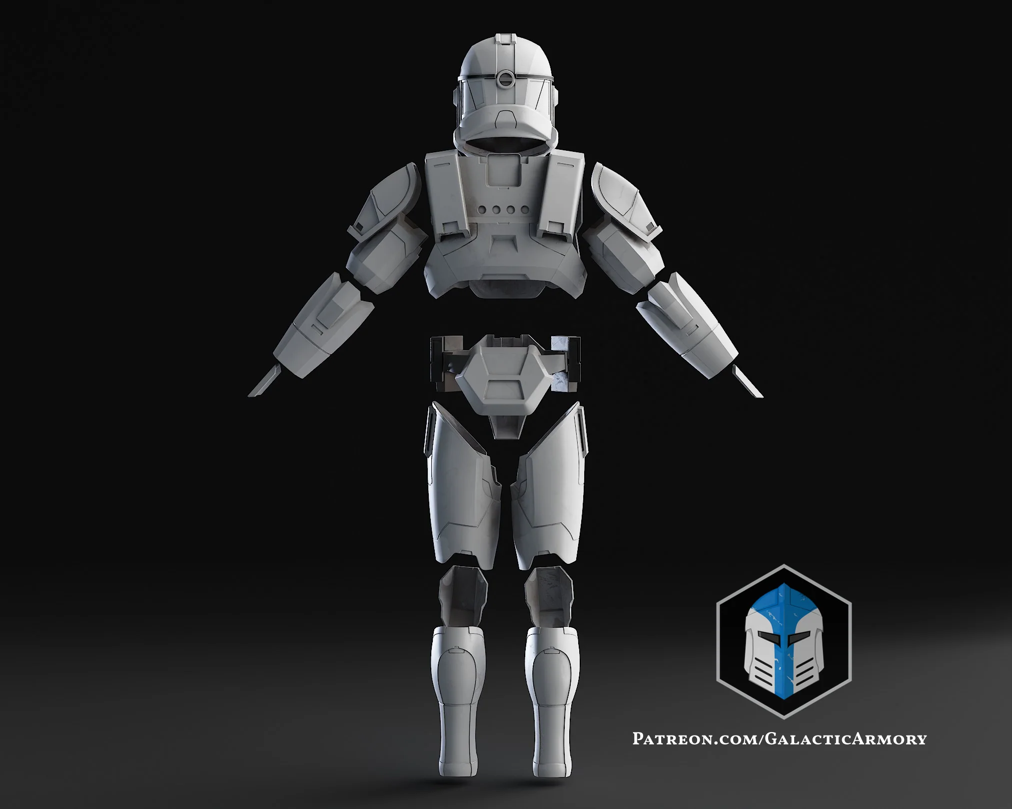 Clone Spartan Armor Mashup - 3D Print Files - Image 6