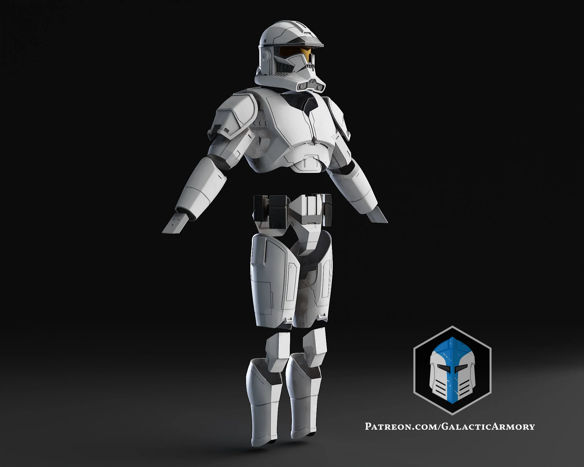 Clone Spartan Armor Mashup - 3D Print Files - Image 9