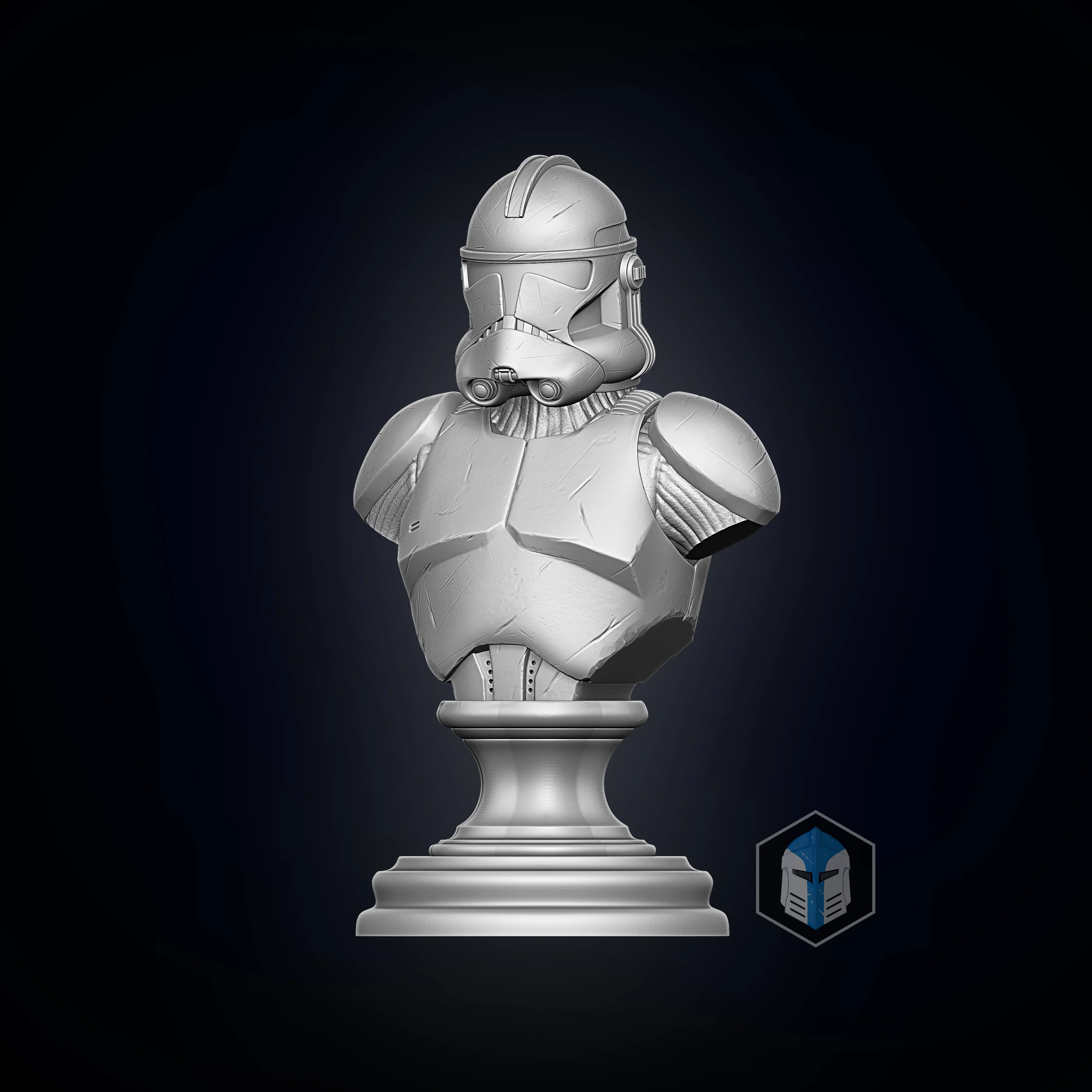 Clone Trooper Bust - 3D Print Files - Image 3