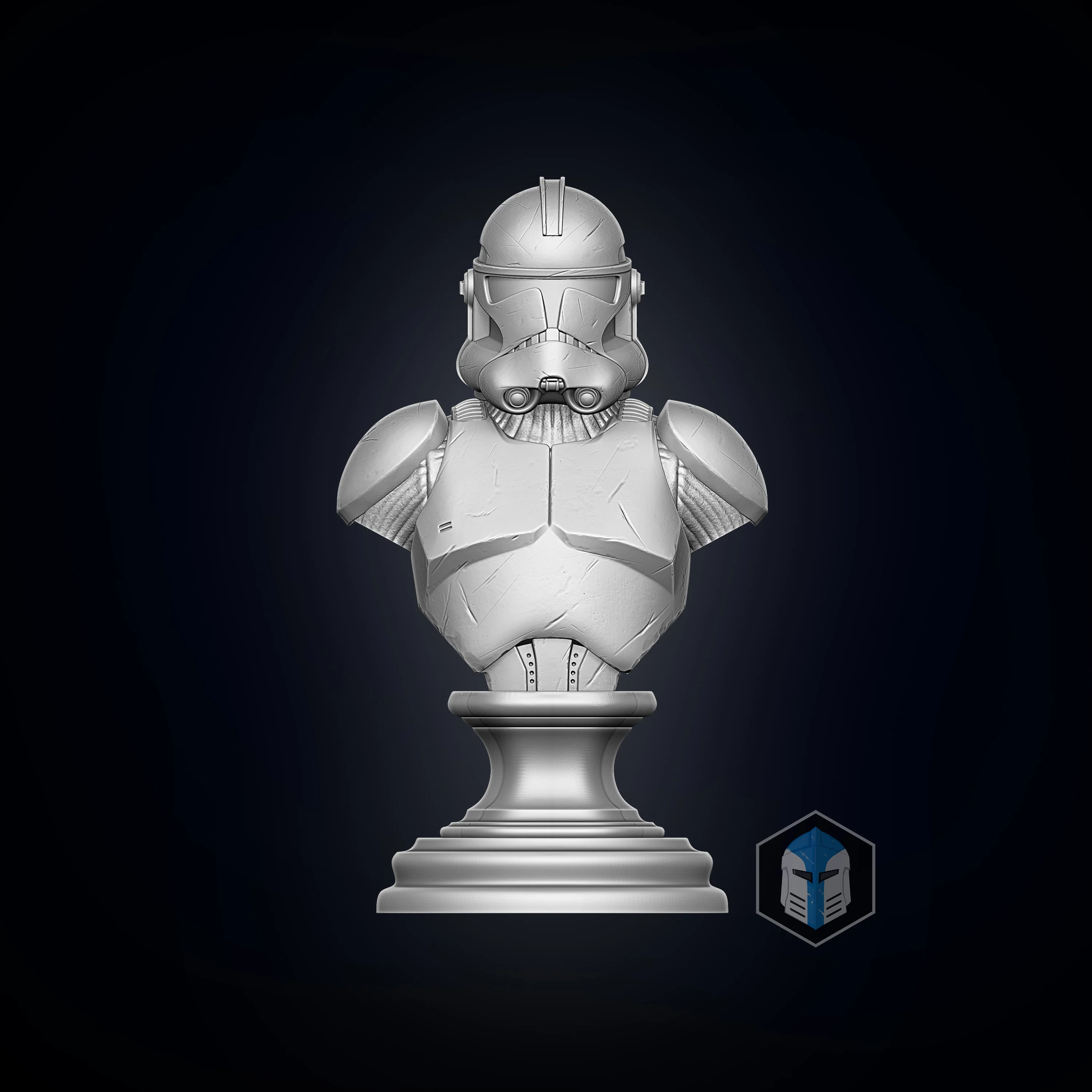 Clone Trooper Bust - 3D Print Files - Image 4