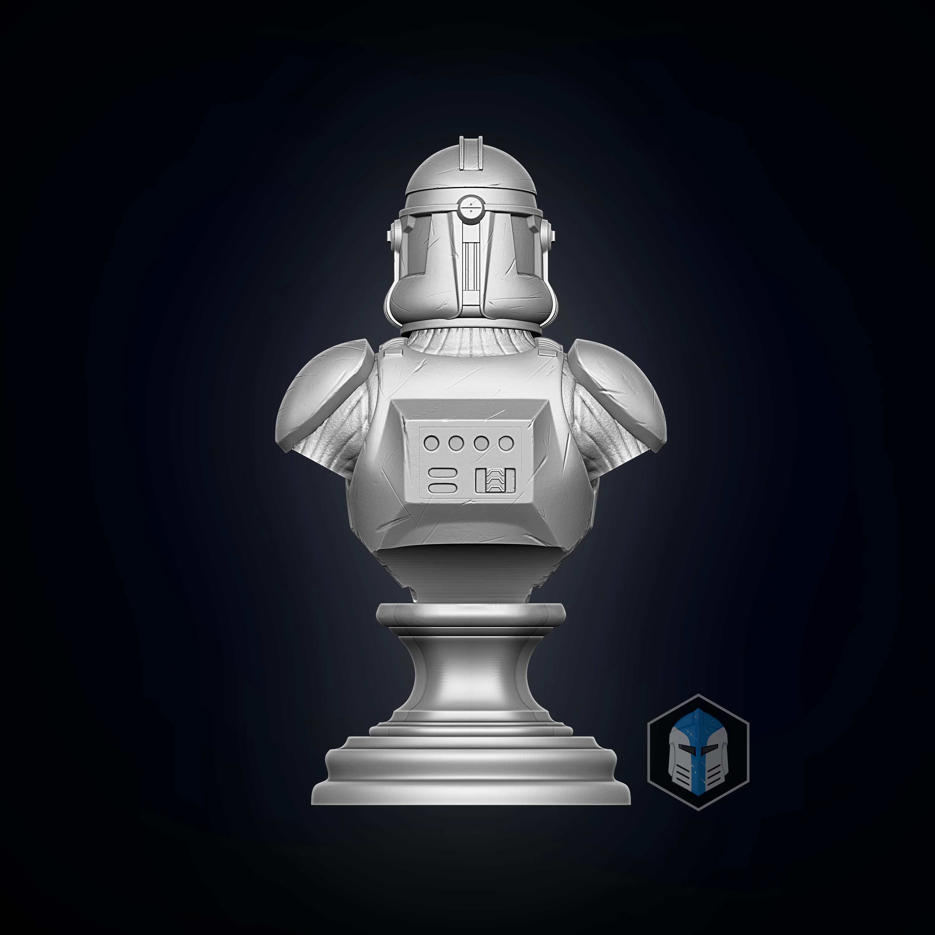 Clone Trooper Bust - 3D Print Files - Image 7