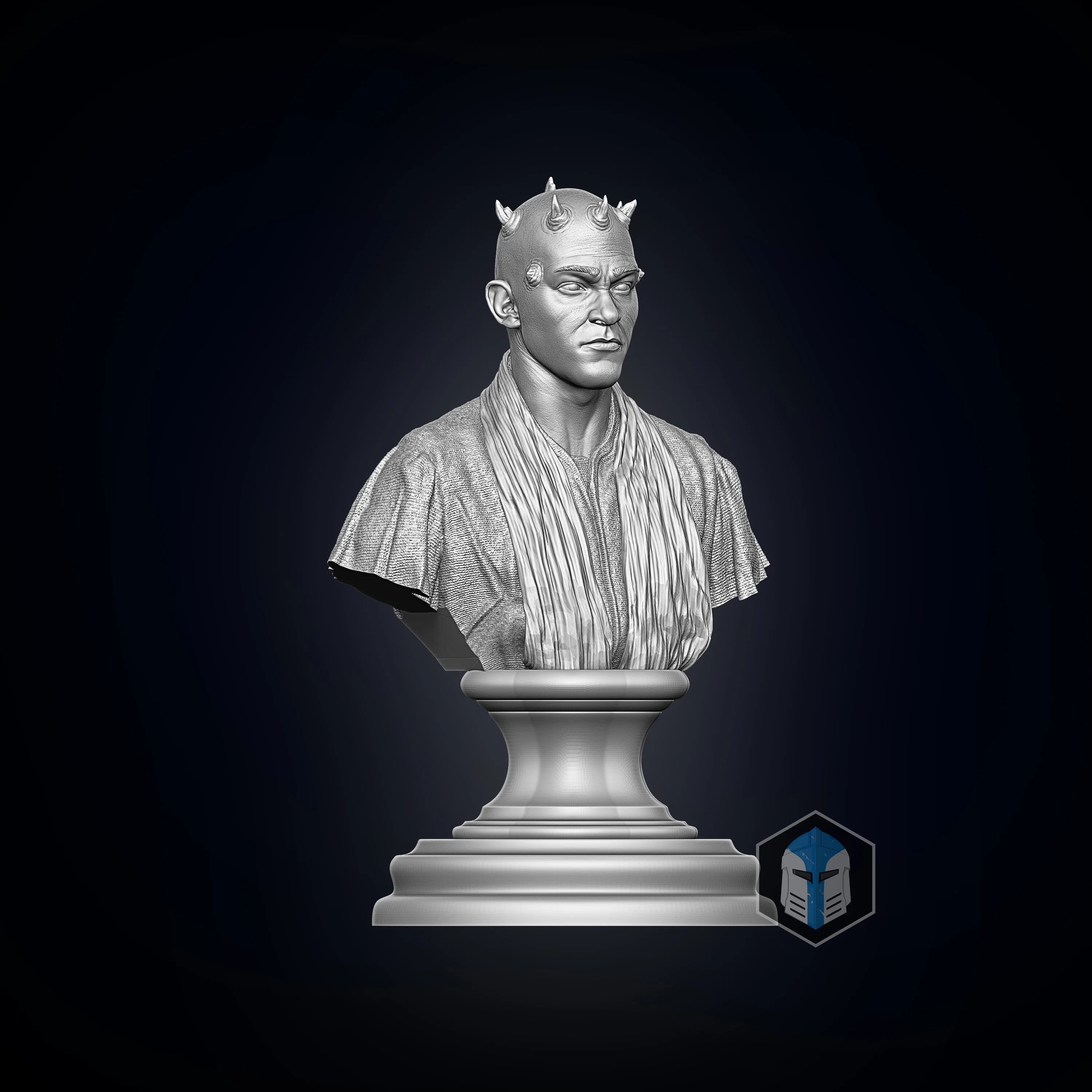 Darth Maul Bust - 3D Print Files - Image 3