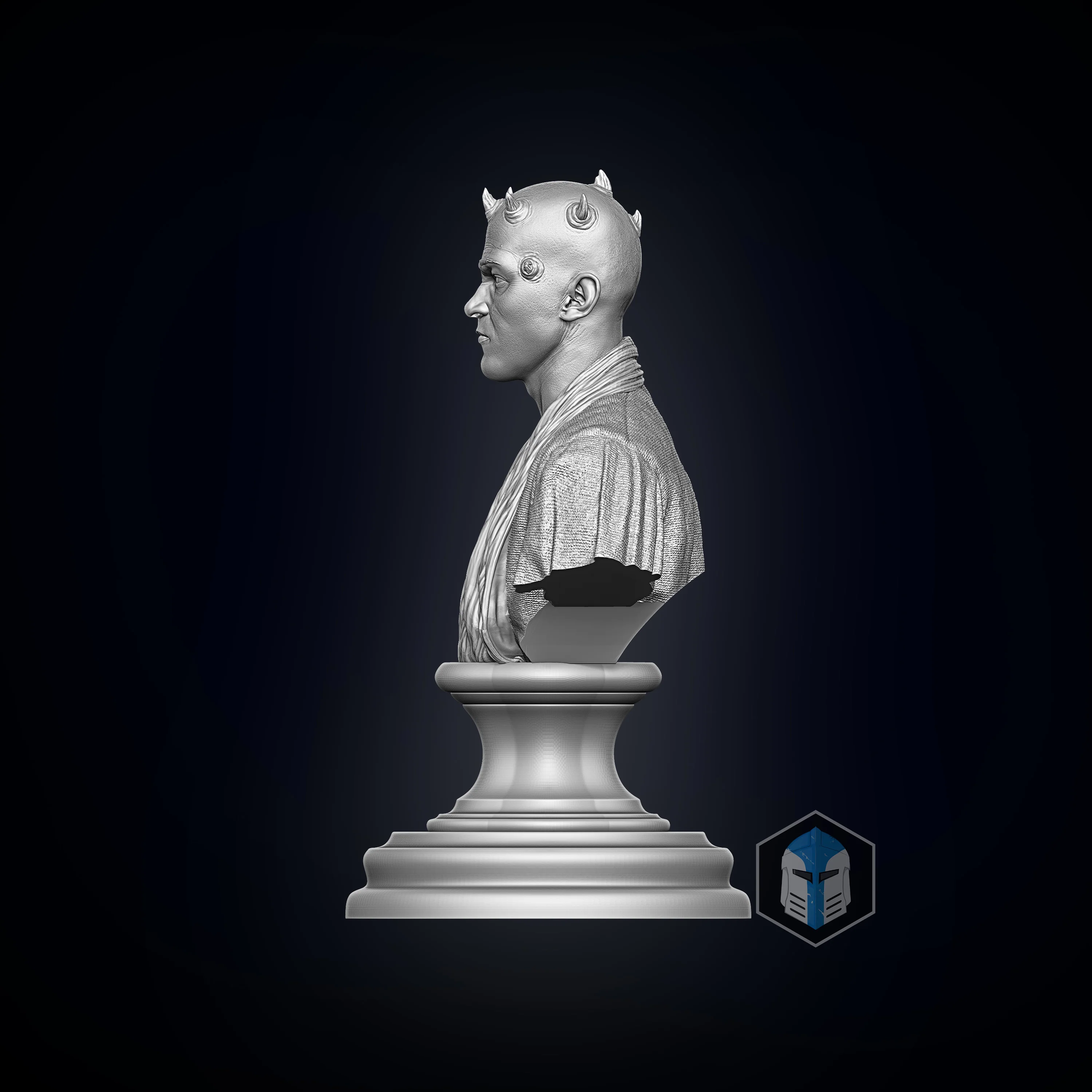 Darth Maul Bust - 3D Print Files - Image 4