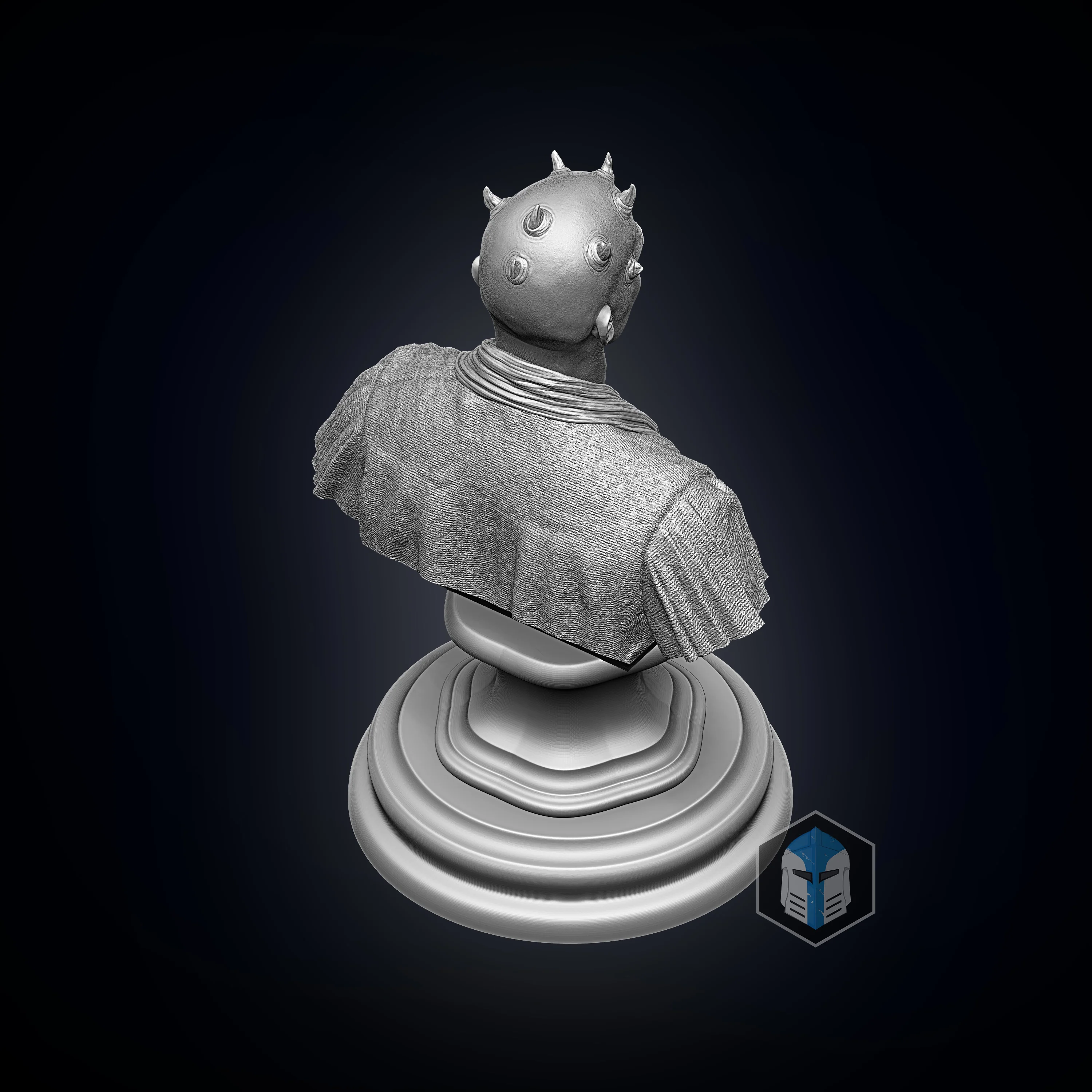 Darth Maul Bust - 3D Print Files - Image 6