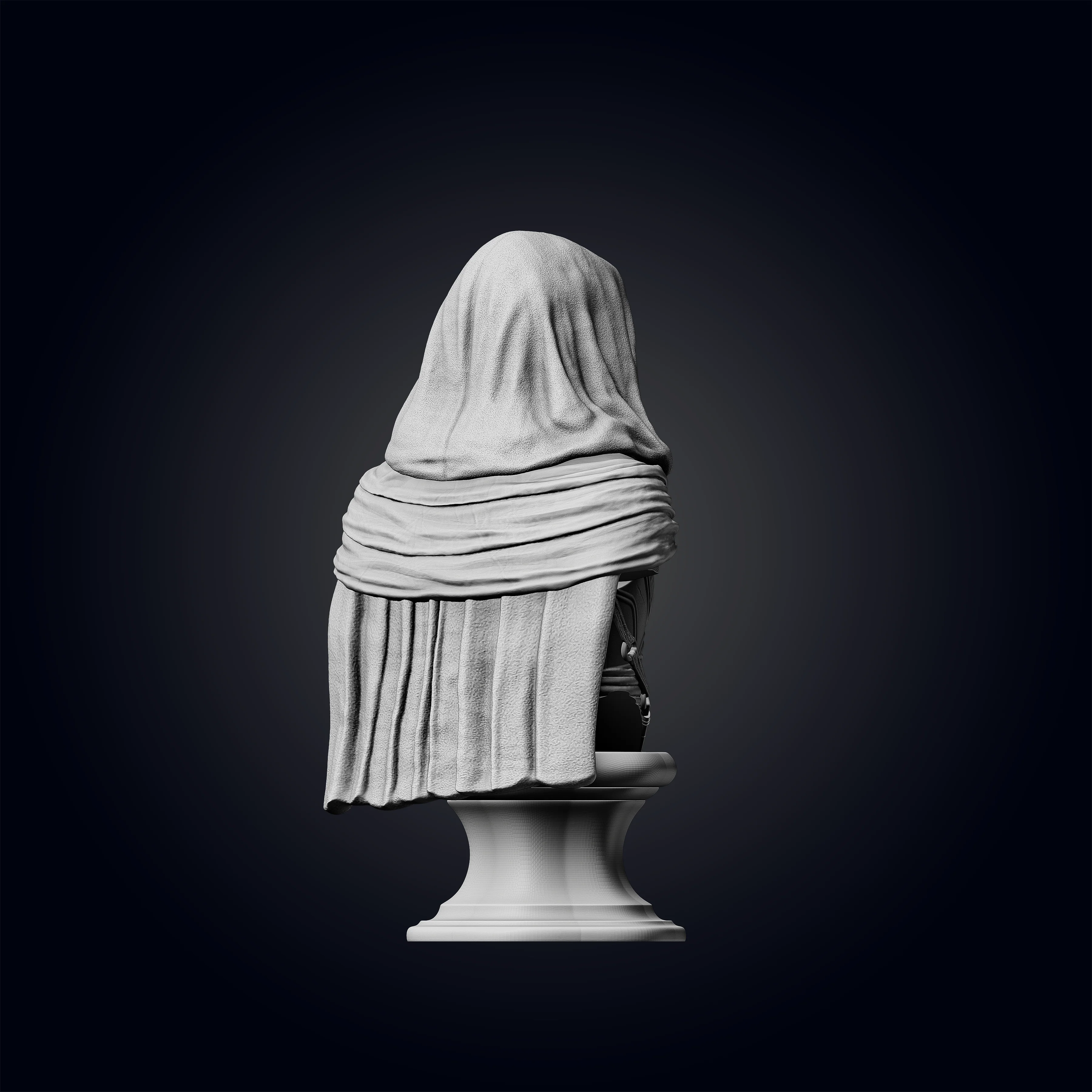 Darth Revan Bust - 3D Print Files - Image 4