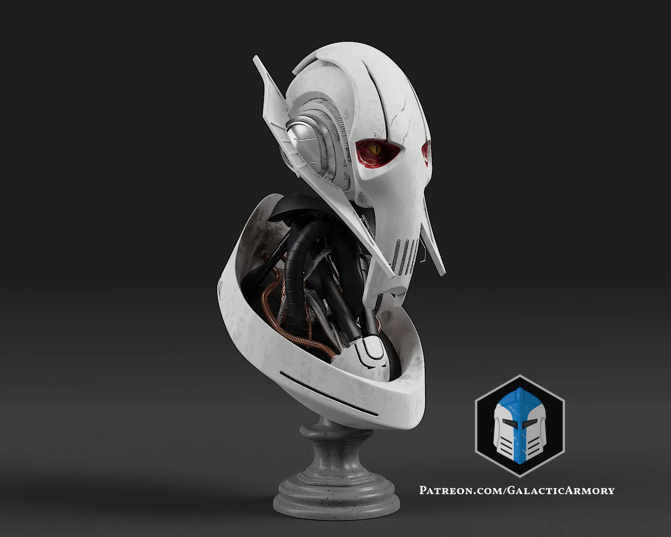 General Grievous Bust - 3D Print Files - Image 11
