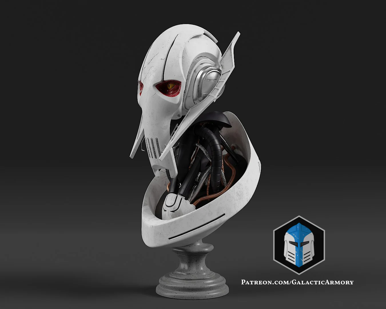 General Grievous Bust - 3D Print Files - Image 5