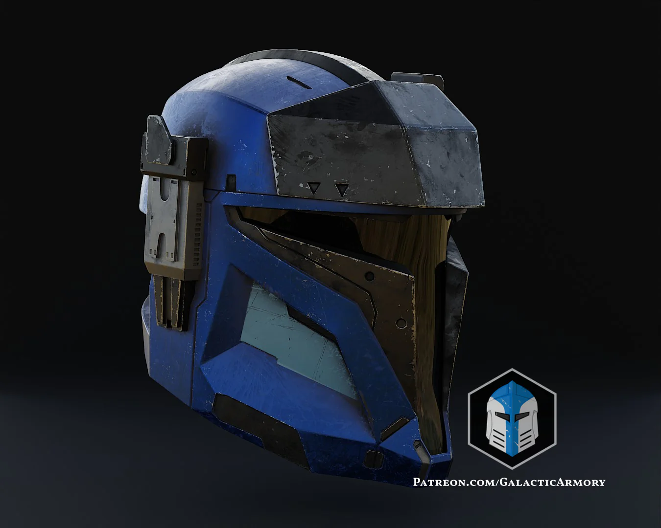 Heavy Mando Spartan Mashup Helmet - 3D Print Files - Image 11