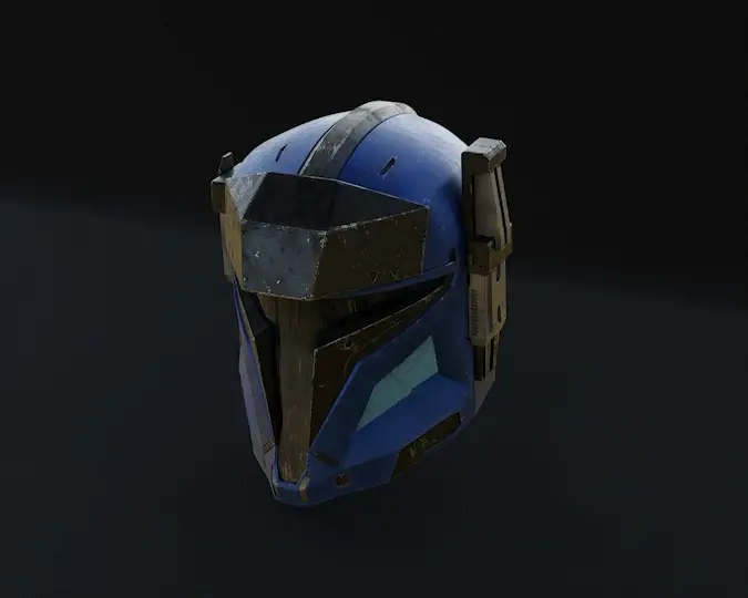 Heavy Mando Spartan Mashup Helmet - 3D Print Files - Image 3