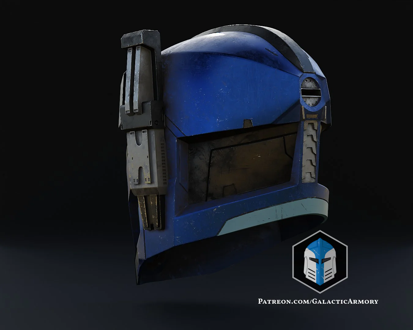 Heavy Mando Spartan Mashup Helmet - 3D Print Files - Image 7