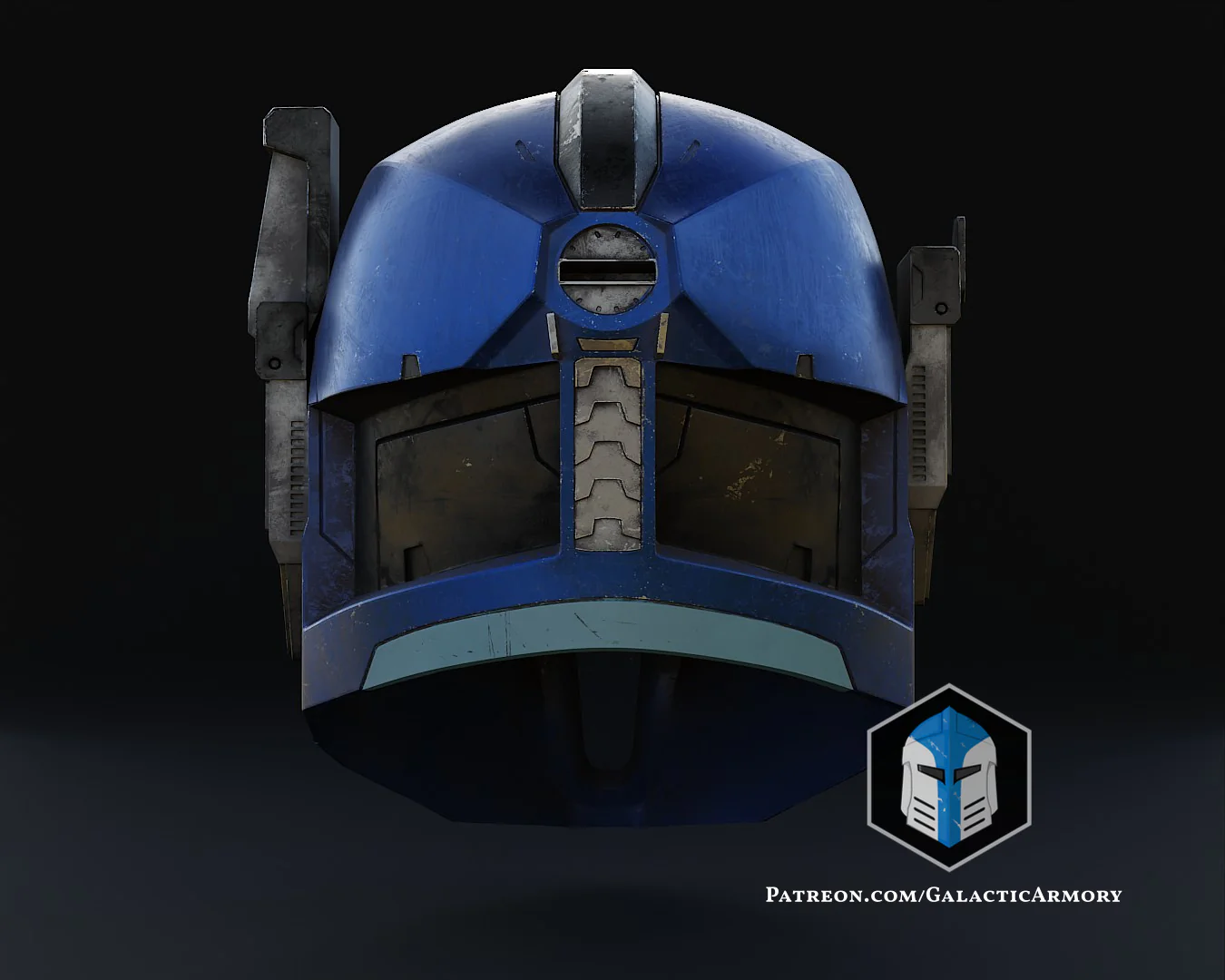 Heavy Mando Spartan Mashup Helmet - 3D Print Files - Image 8