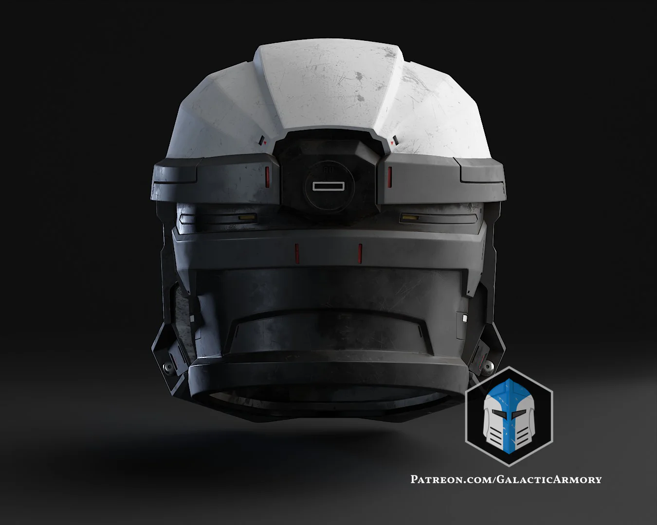 Imperial Mandalorian Commando Spartan Helmet Mashup - 3D Print Files - Image 8