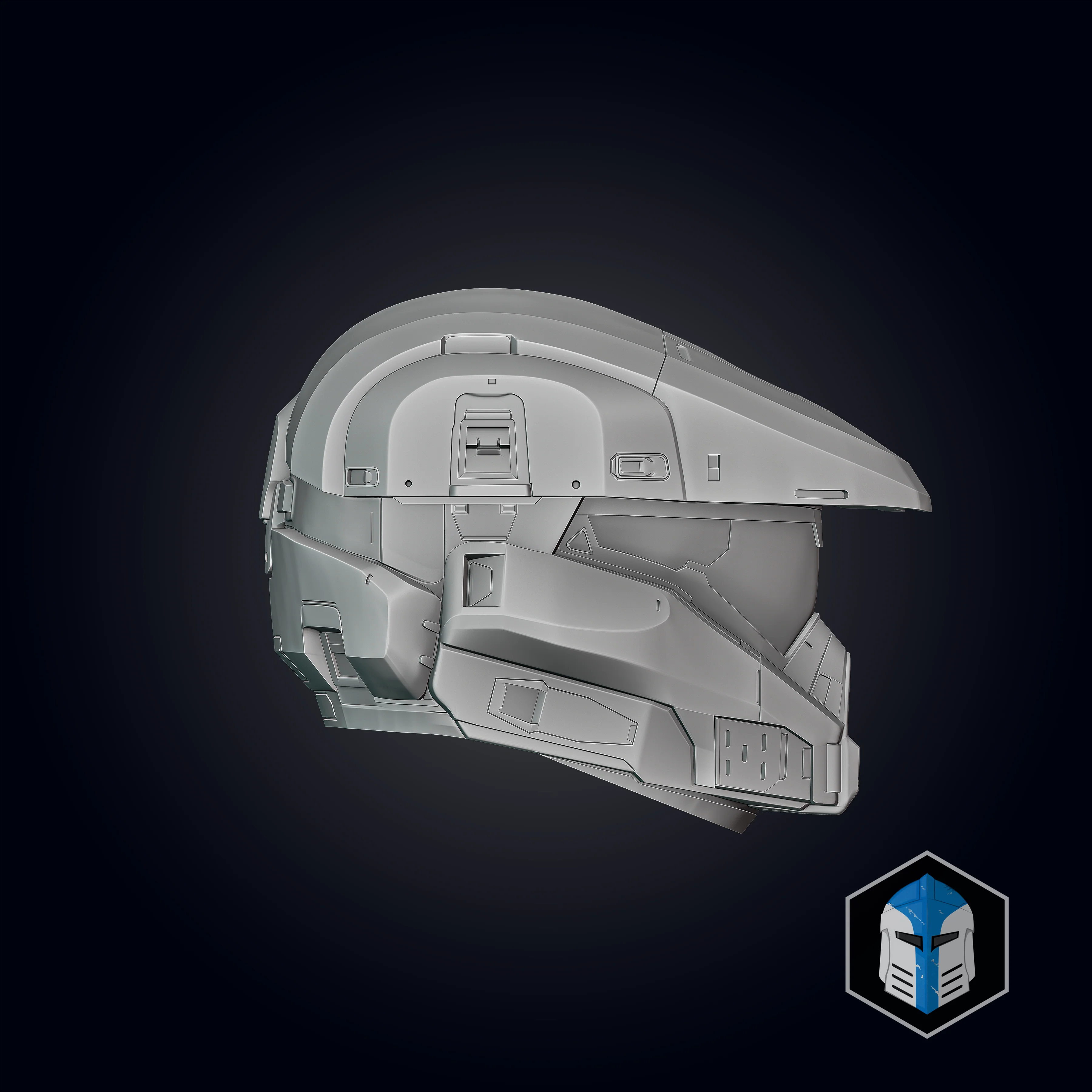 Infinite Cavallino Helmet - 3D Print Files - Image 11