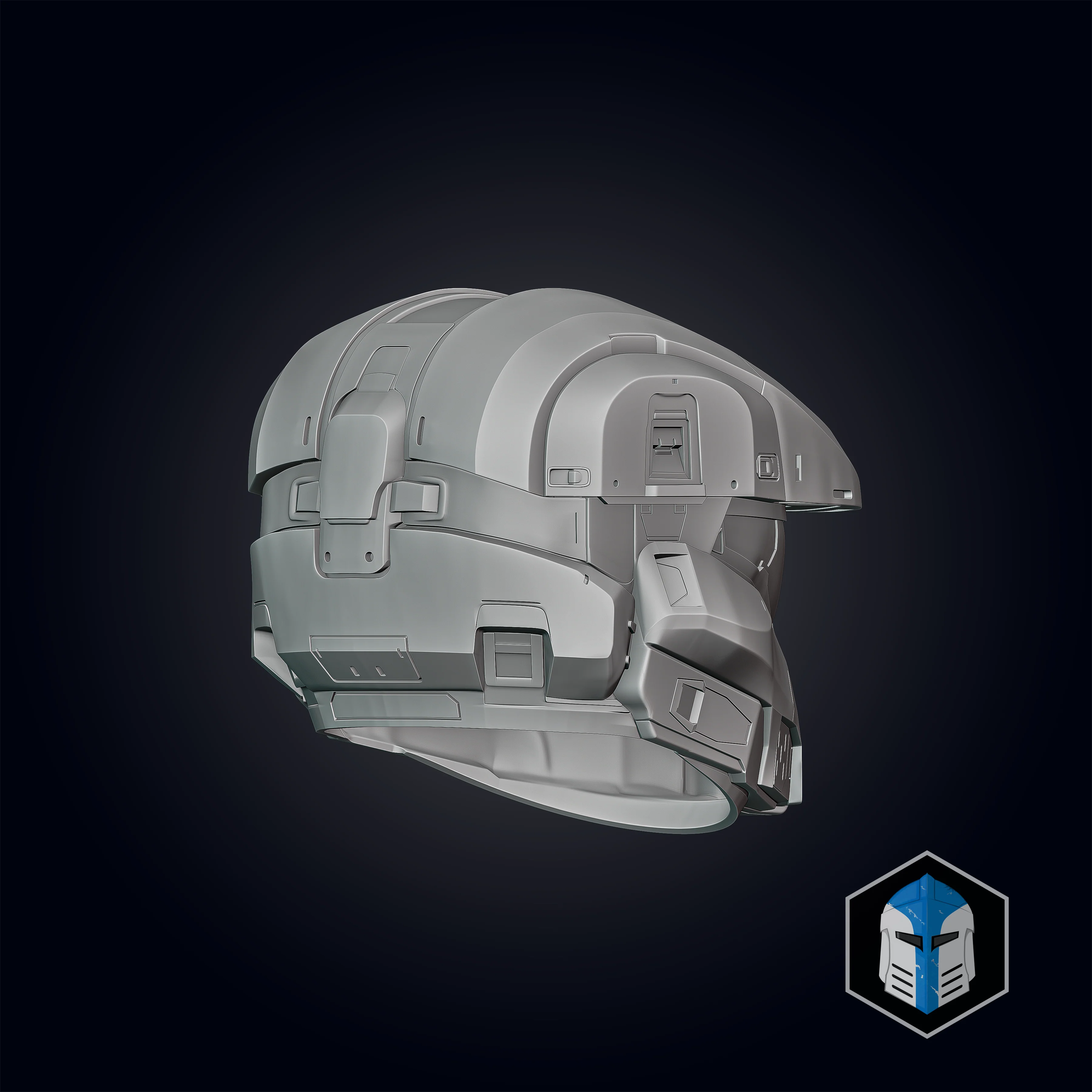 Infinite Cavallino Helmet - 3D Print Files - Image 12