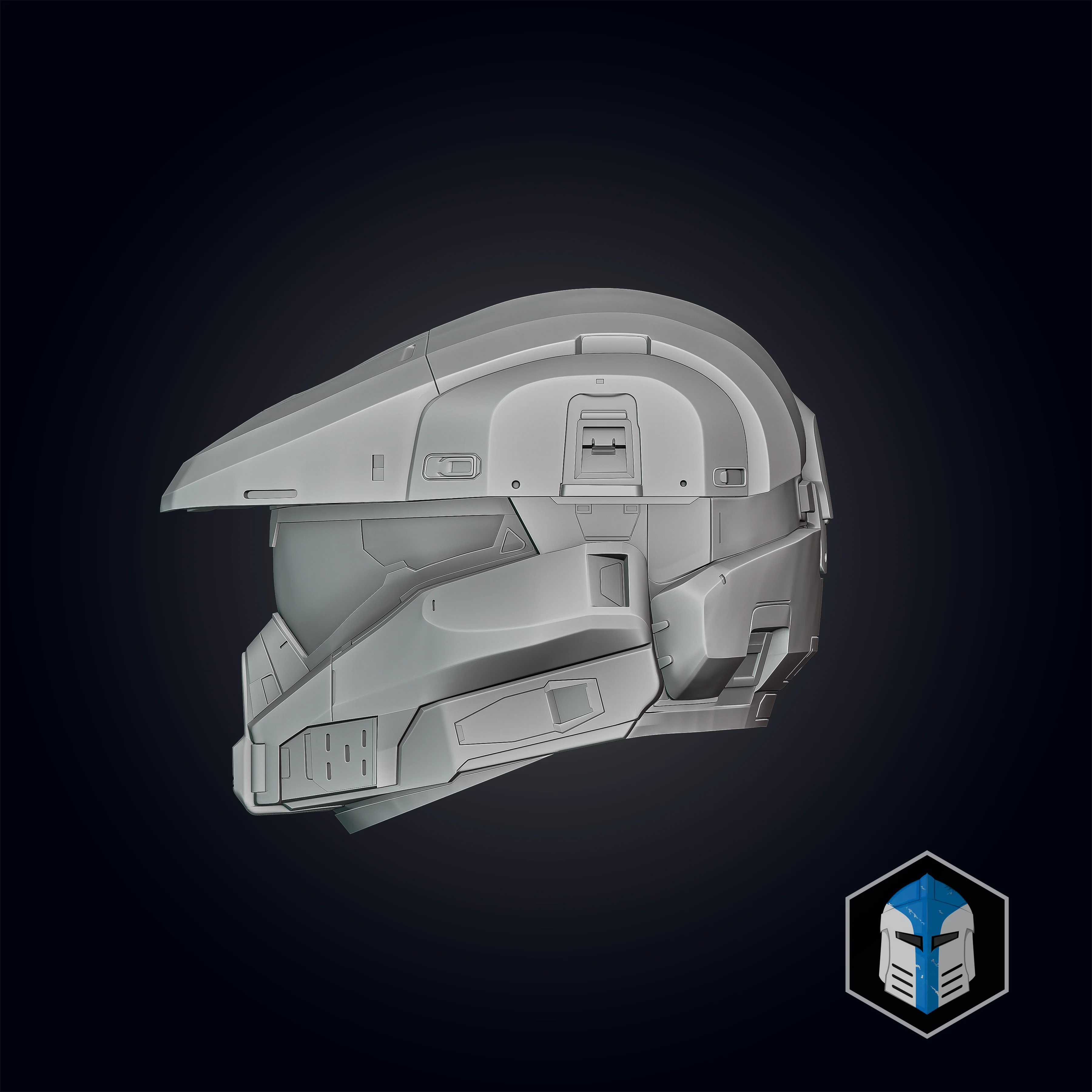 Infinite Cavallino Helmet - 3D Print Files - Image 14