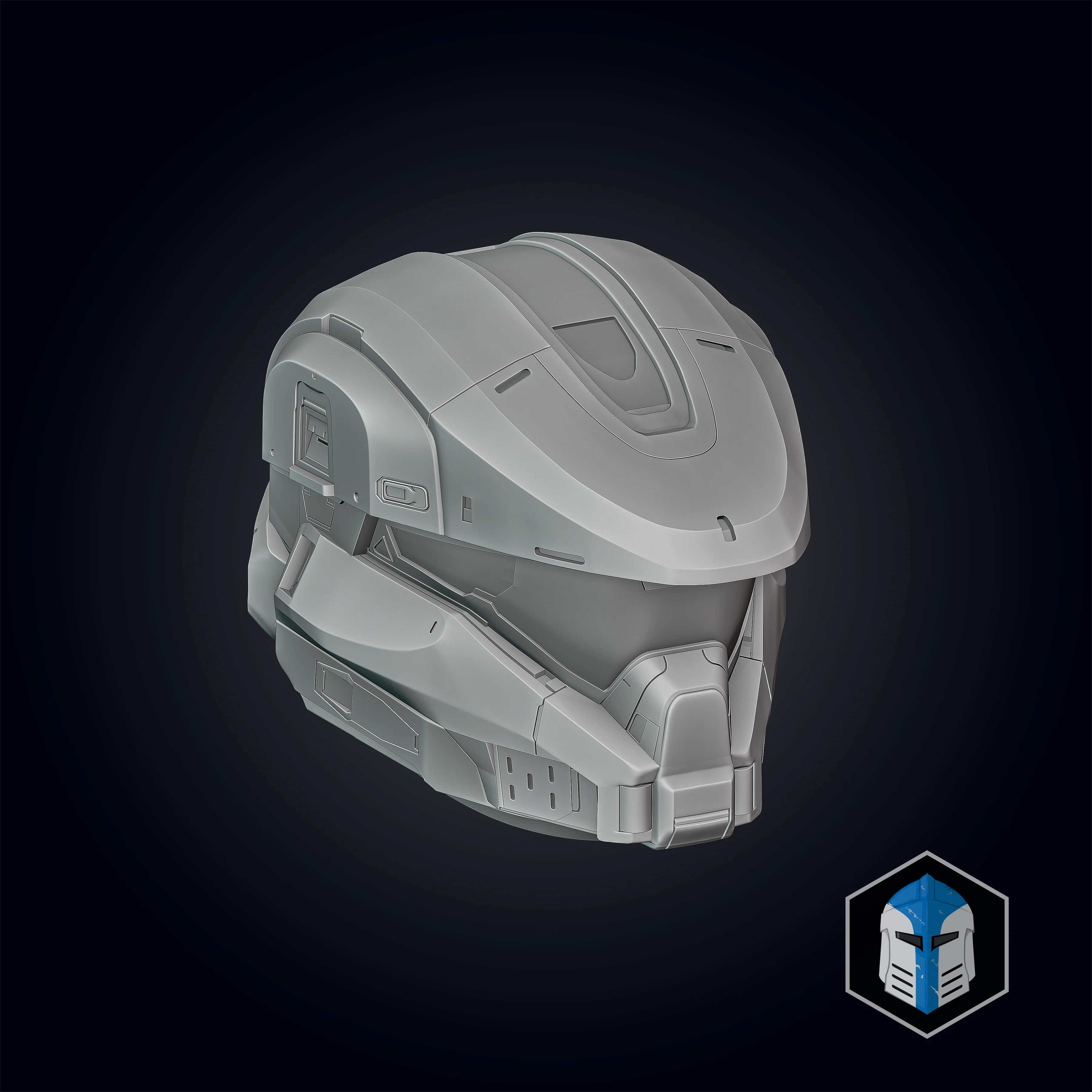 Infinite Cavallino Helmet - 3D Print Files - Image 7