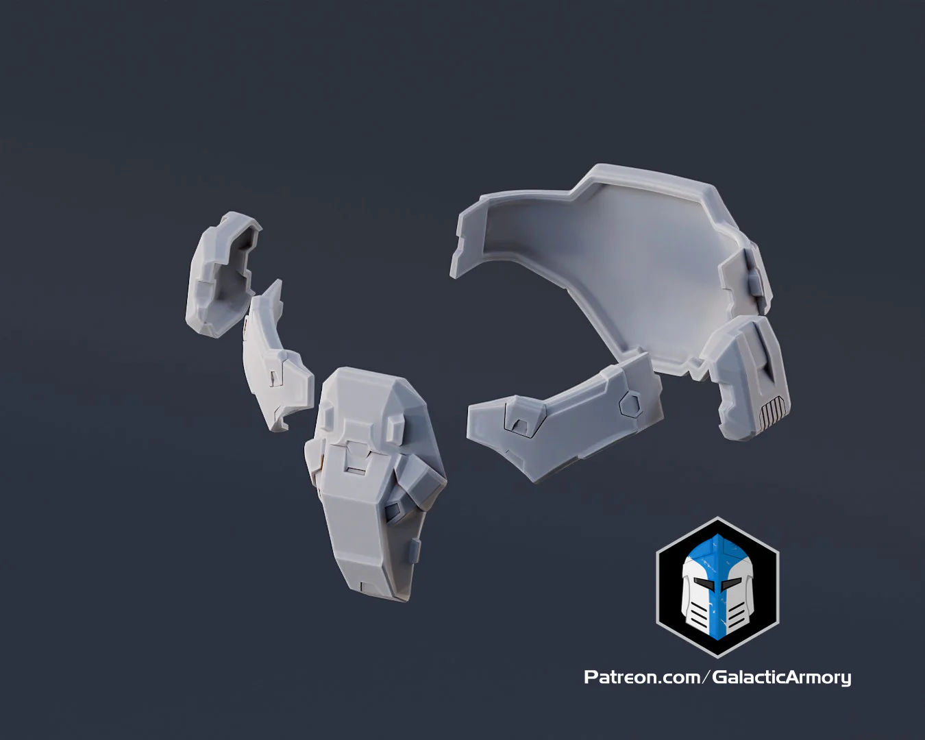 Infinite Master Chief Armor - 3D Print Files - Image 18