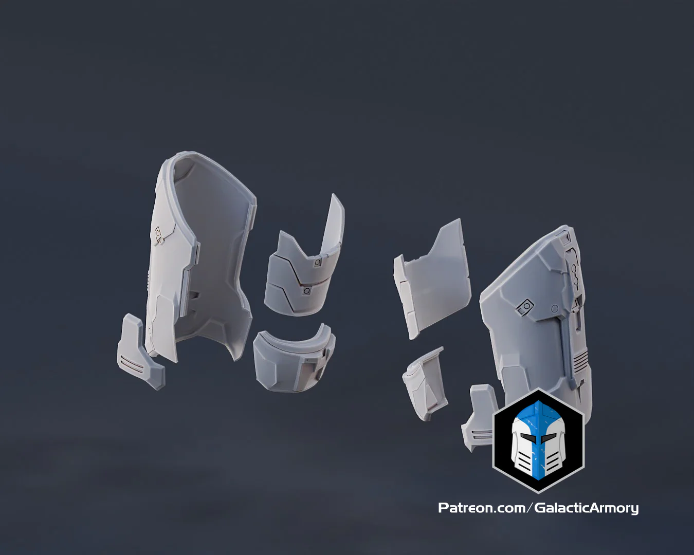 Infinite Master Chief Armor - 3D Print Files - Image 20