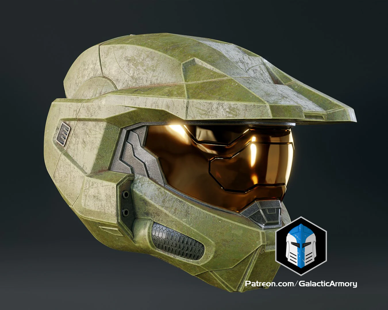Infinite Master Chief Helmet - 3D Print Files - Image 12