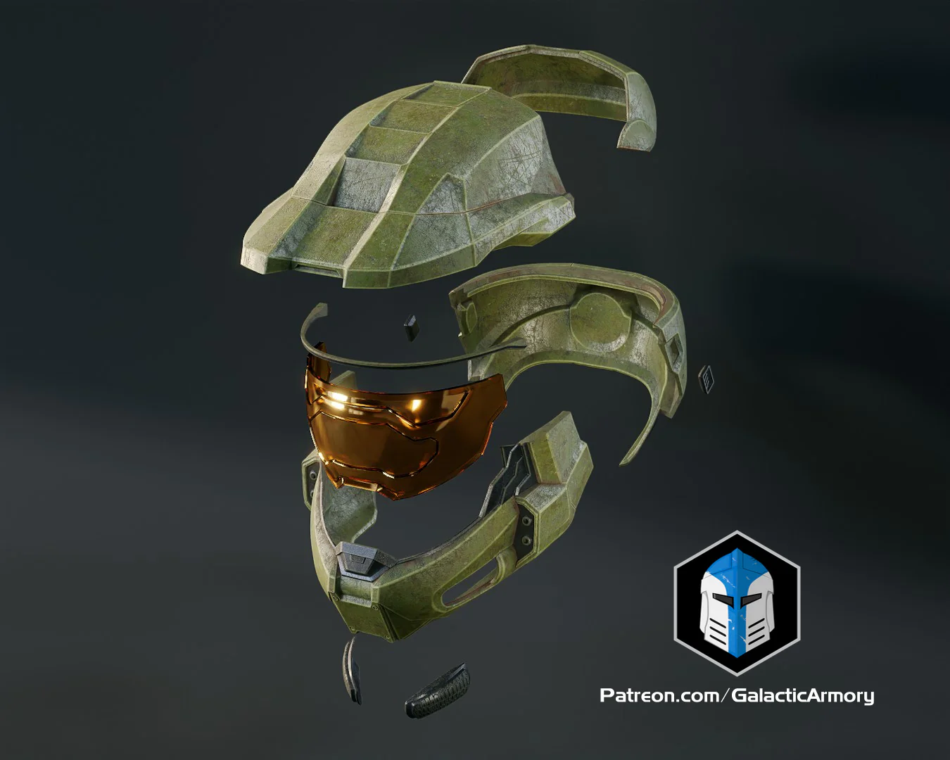 Infinite Master Chief Helmet - 3D Print Files - Image 5