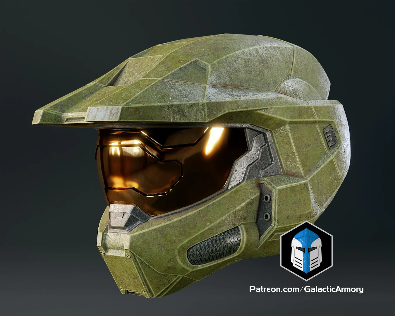 Infinite Master Chief Helmet - 3D Print Files - Image 6