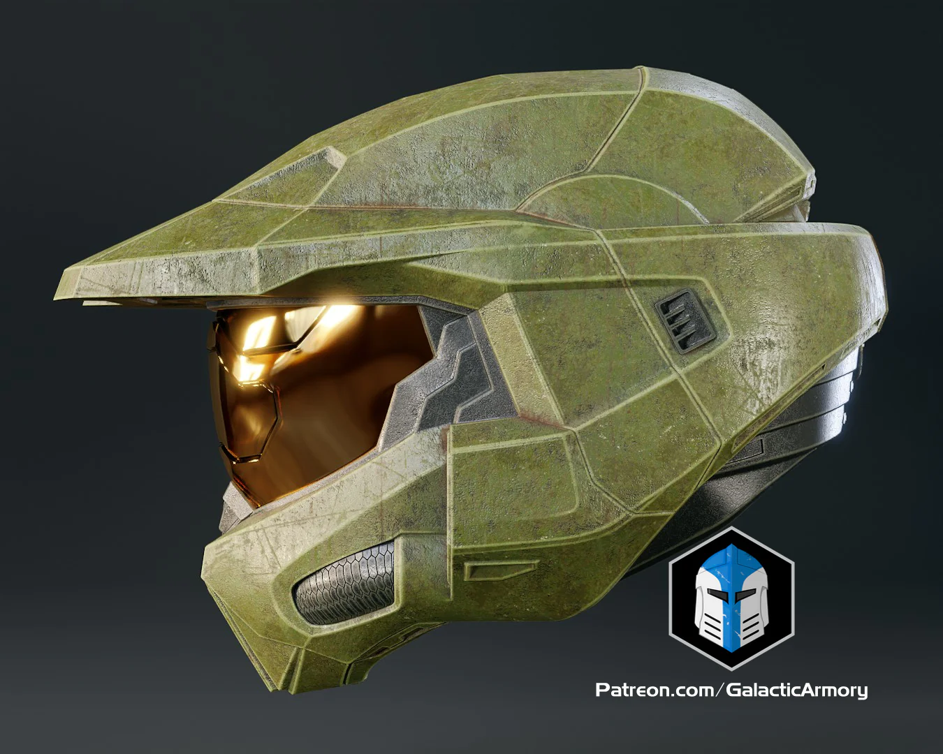 Infinite Master Chief Helmet - 3D Print Files - Image 7