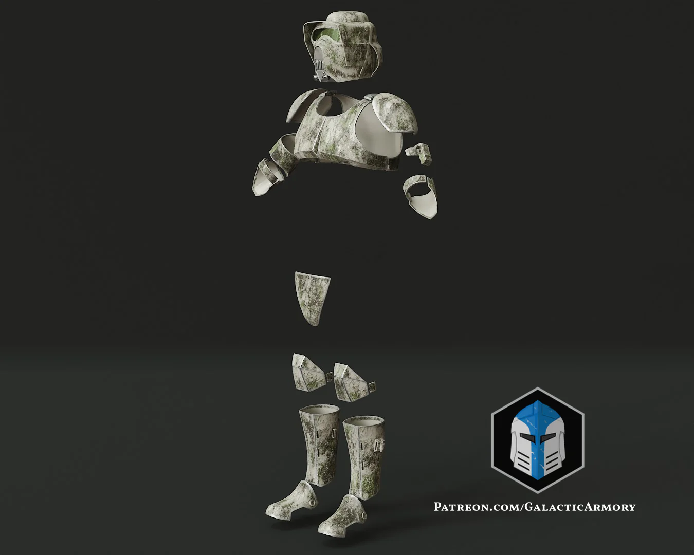 Kashyyyk Clone Trooper Armor - 3D Print Files - Image 5