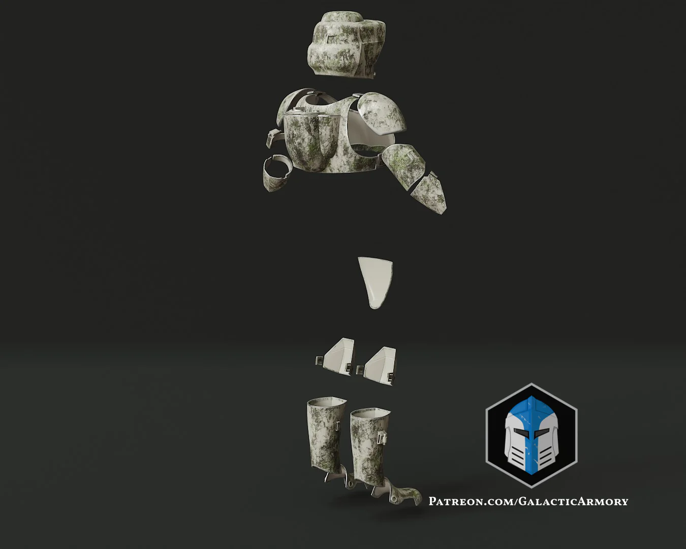 Kashyyyk Clone Trooper Armor - 3D Print Files - Image 9