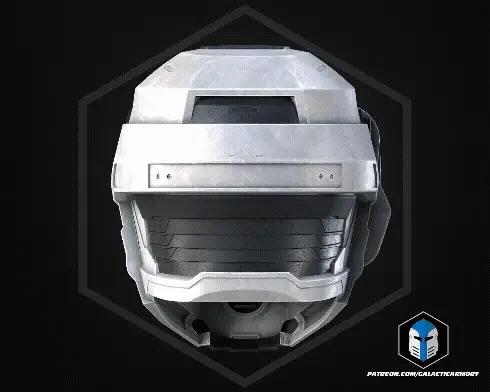 Bionicle Spartan Mashup - Kopaka Helmet - 3D Print Files - Image 3