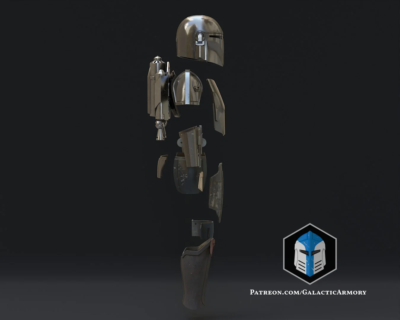 Mandalorian Beskar Armor - 3D Print Files - Image 10