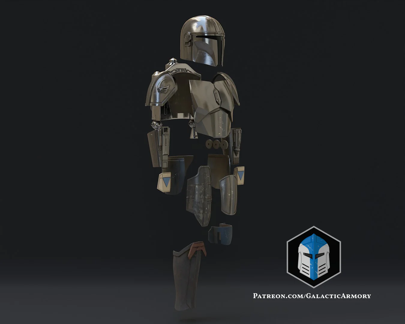 Mandalorian Beskar Armor - 3D Print Files - Image 11