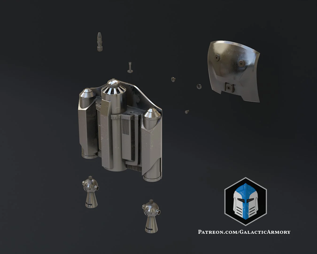 Mandalorian Beskar Armor - 3D Print Files - Image 4