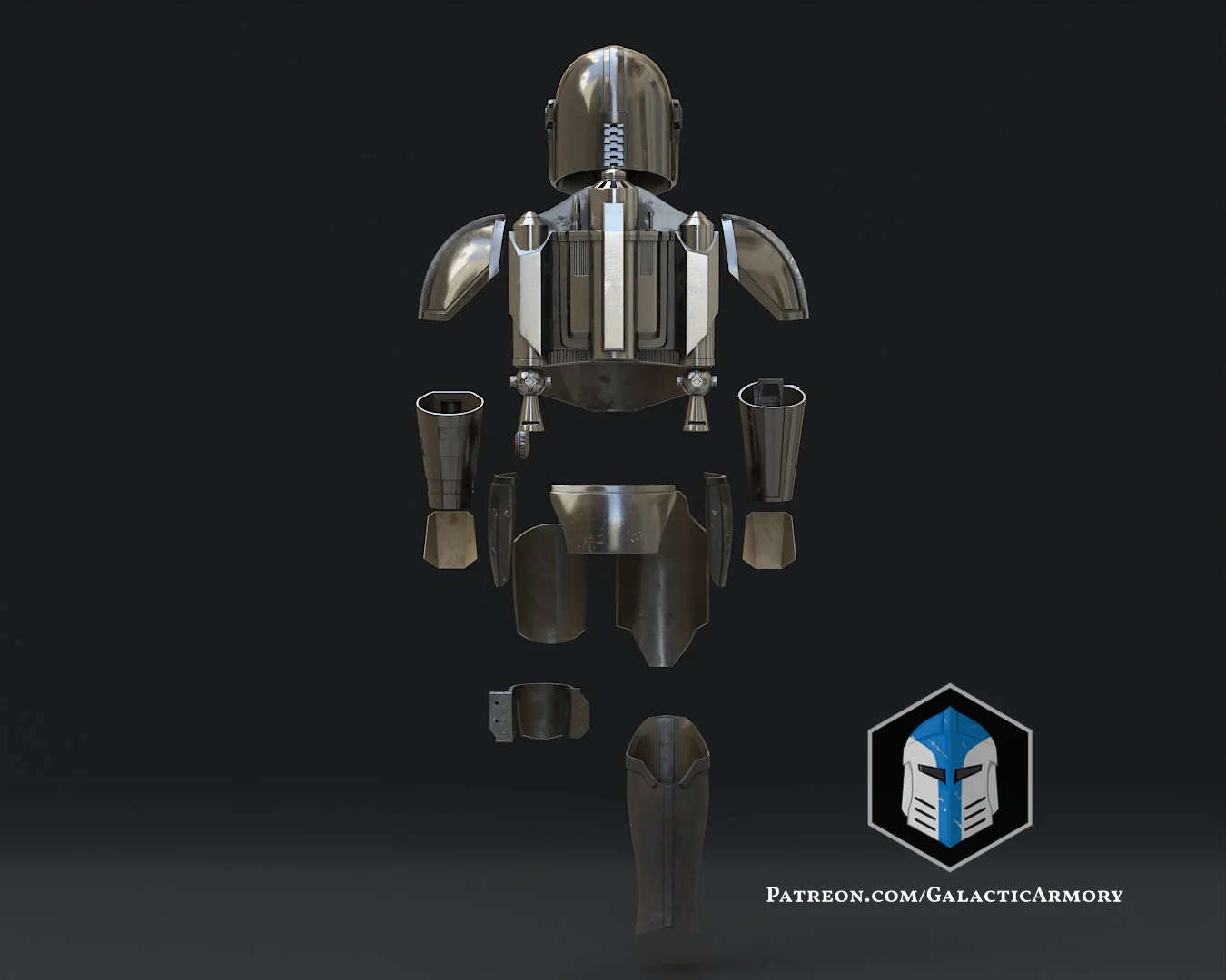 Mandalorian Beskar Armor - 3D Print Files - Image 8
