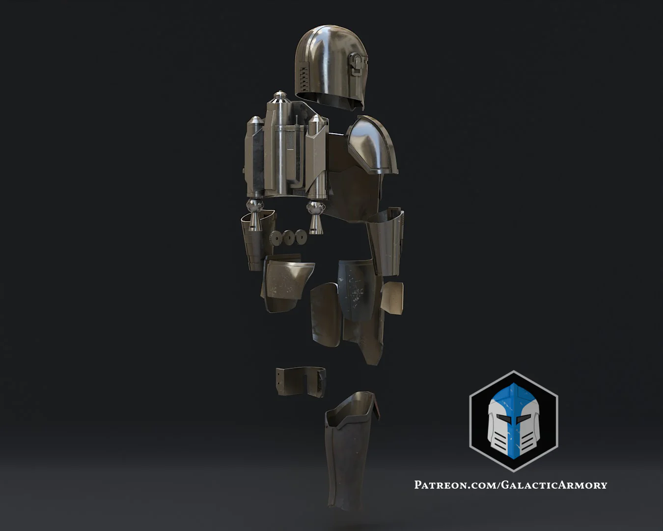 Mandalorian Beskar Armor - 3D Print Files - Image 9