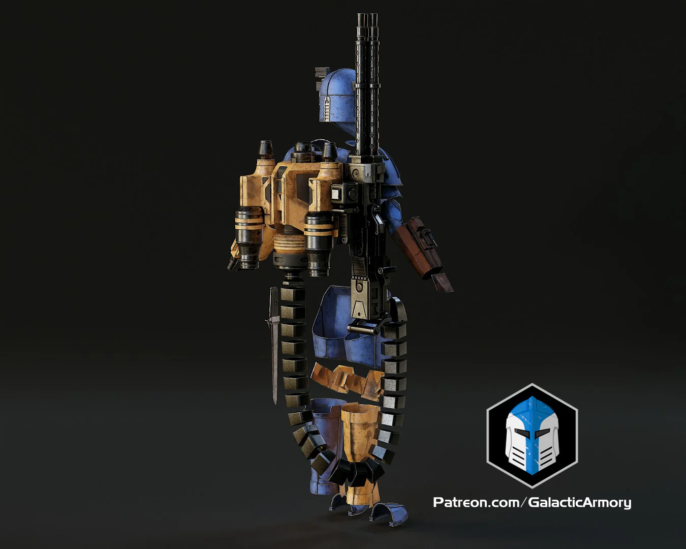Mandalorian Heavy Armor - 3D Print Files - Image 10