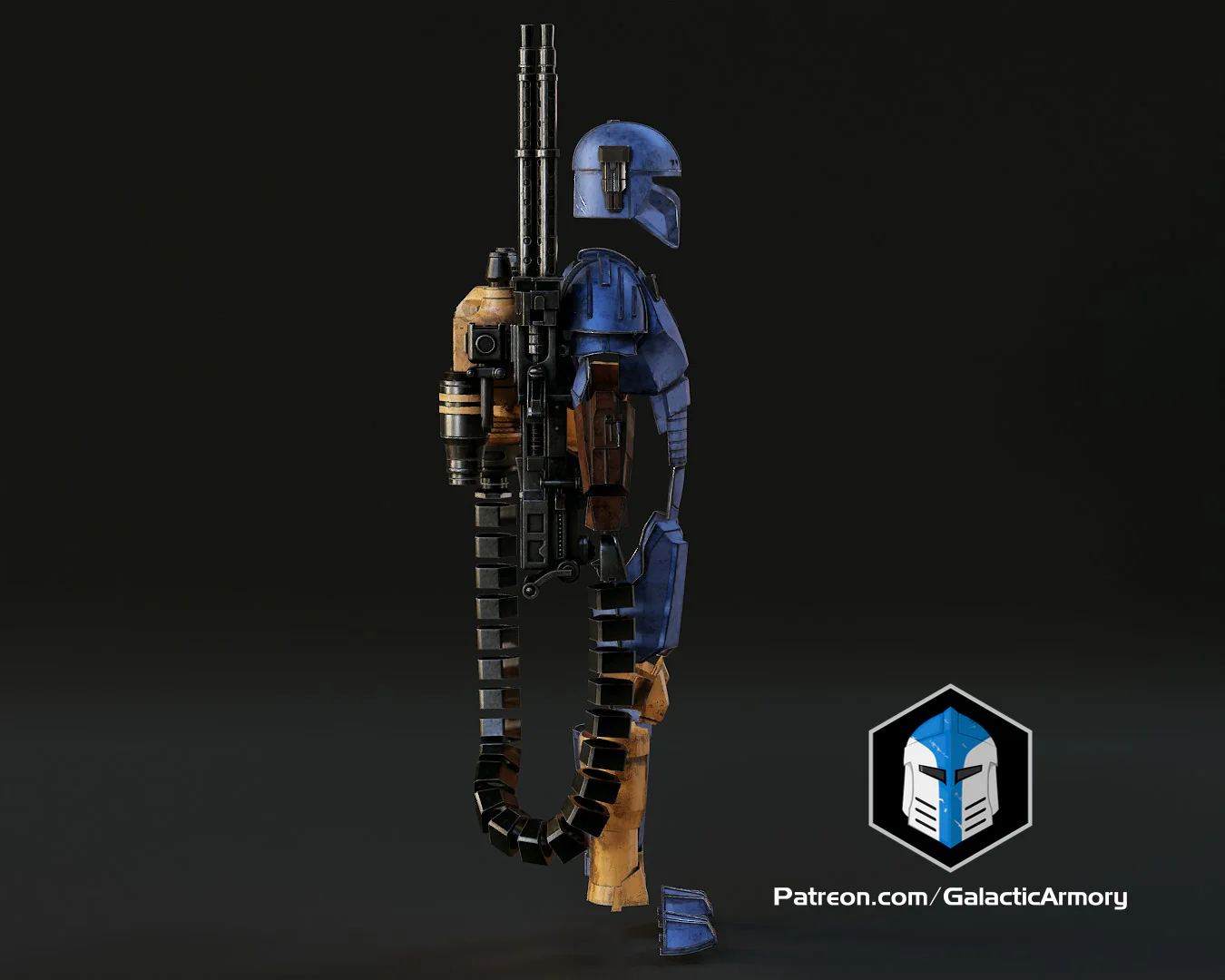 Mandalorian Heavy Armor - 3D Print Files - Image 14