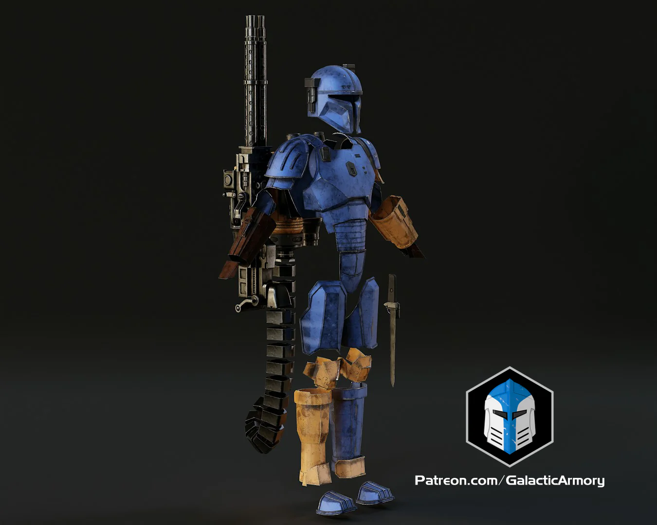 Mandalorian Heavy Armor - 3D Print Files - Image 15