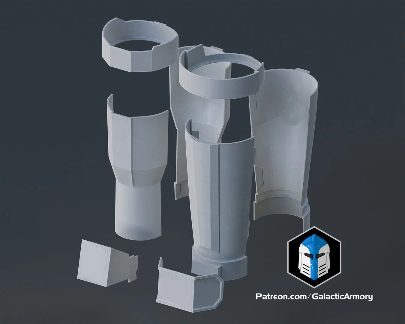 Mandalorian Heavy Armor - 3D Print Files - Image 5