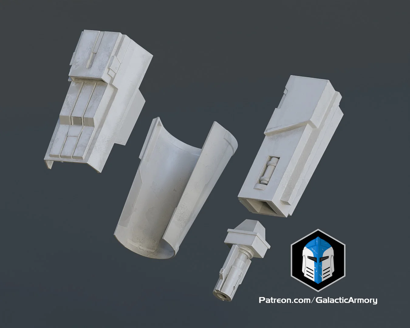 Mandalorian Heavy Armor - 3D Print Files - Image 7
